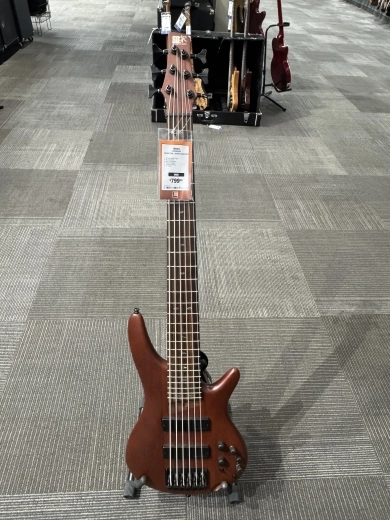 Ibanez -SR506E 6-String Bass - Brown Mahogan 2